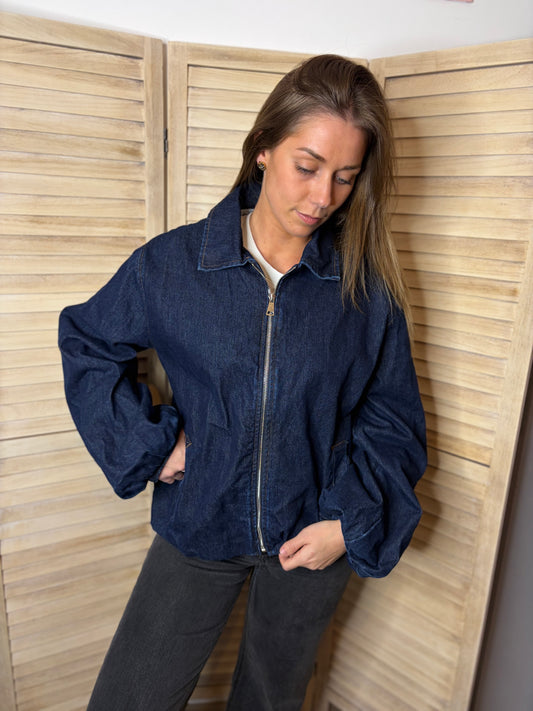 š¤ Dark Bleu Jeans Jacket