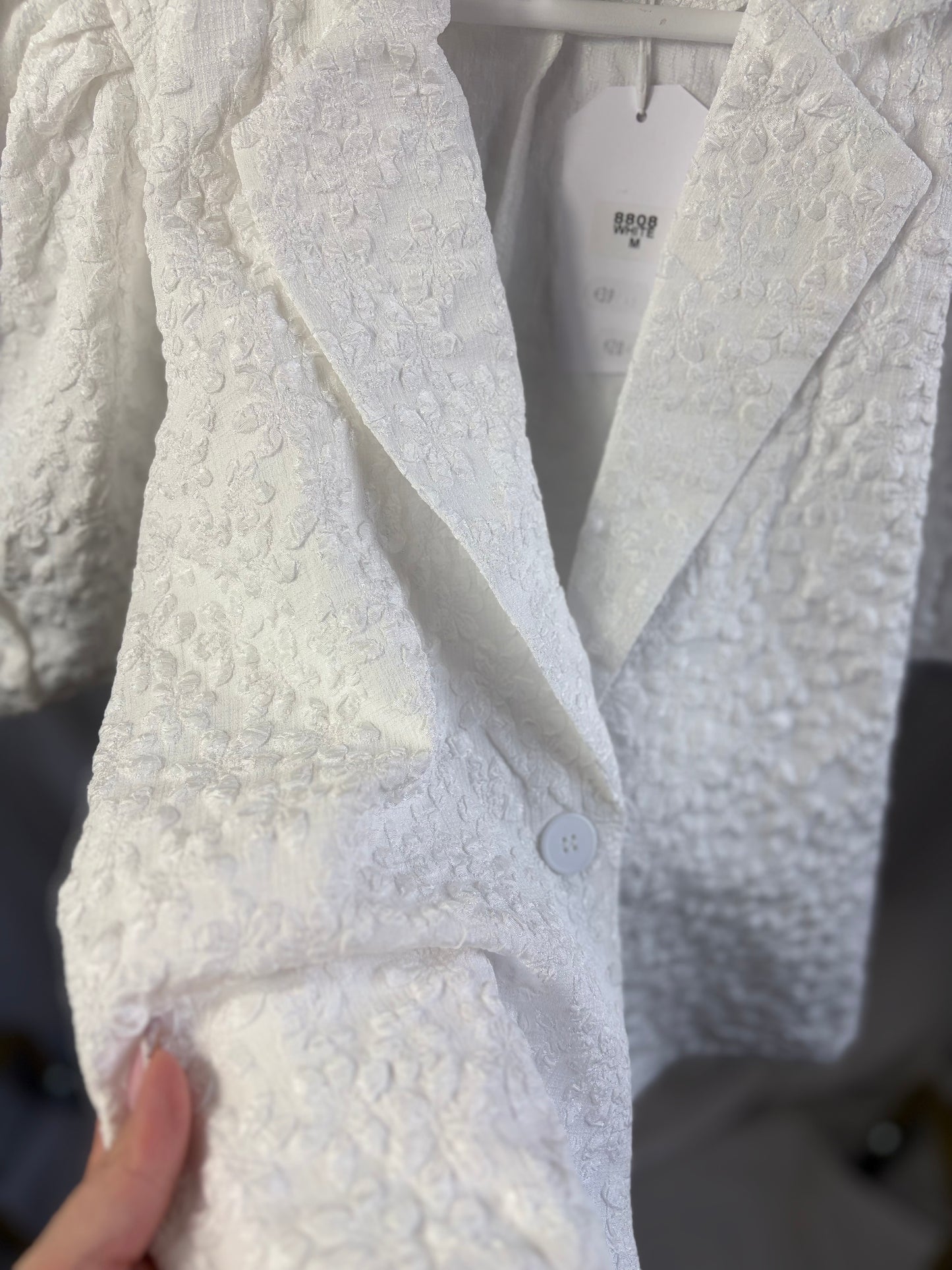 š¤Retro Witte Blouse - Retro & Icone