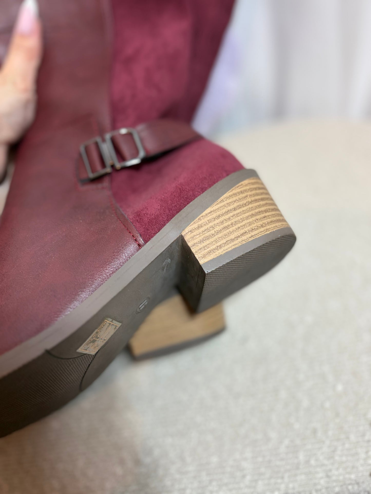 🤍Bordeaux Long Boots