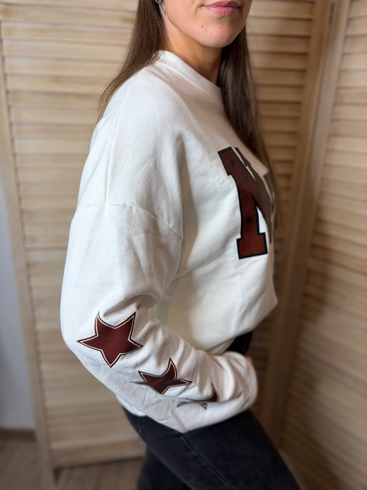 🤍NY Brown Sweater