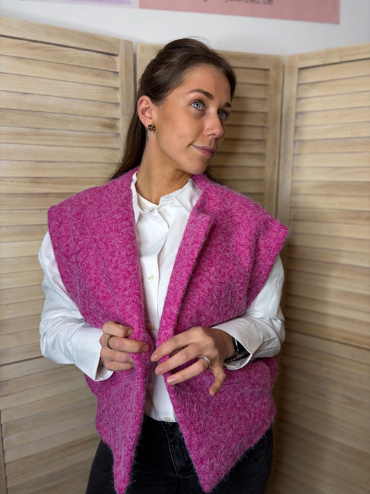 🤍Pink Gilet