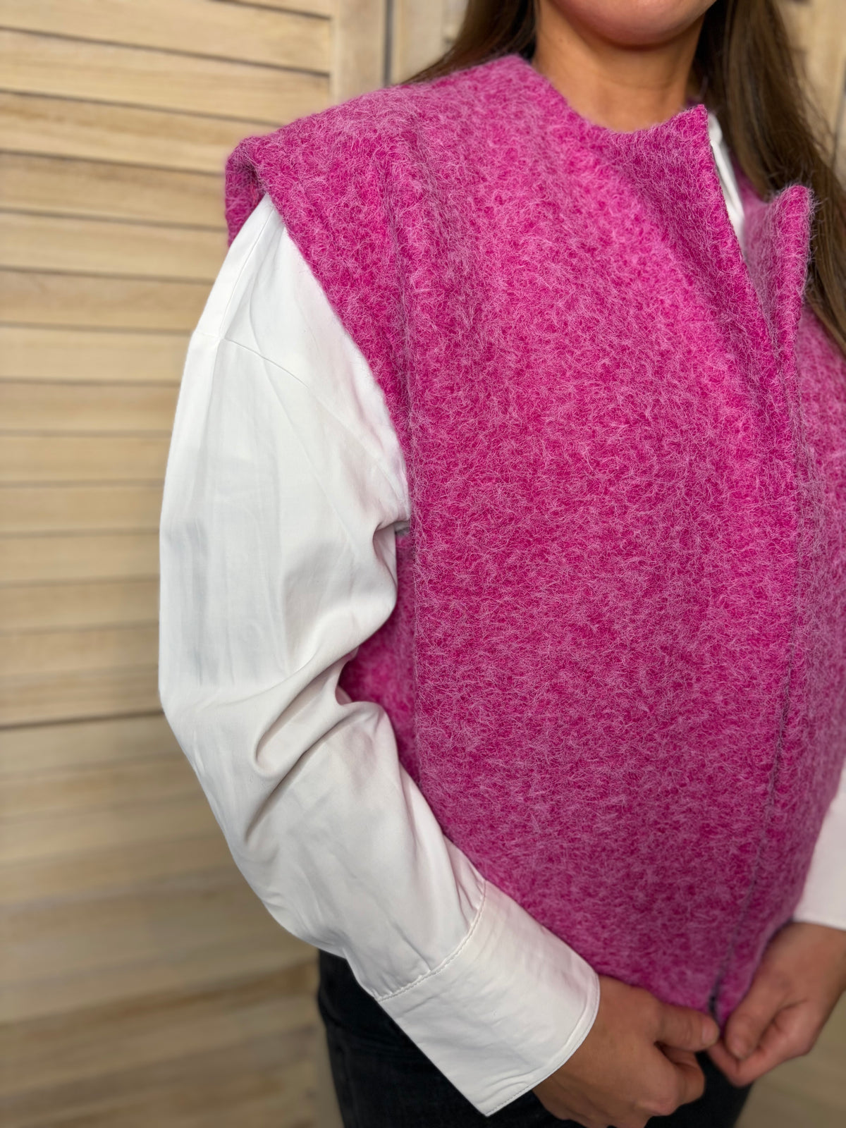 🤍Pink Gilet