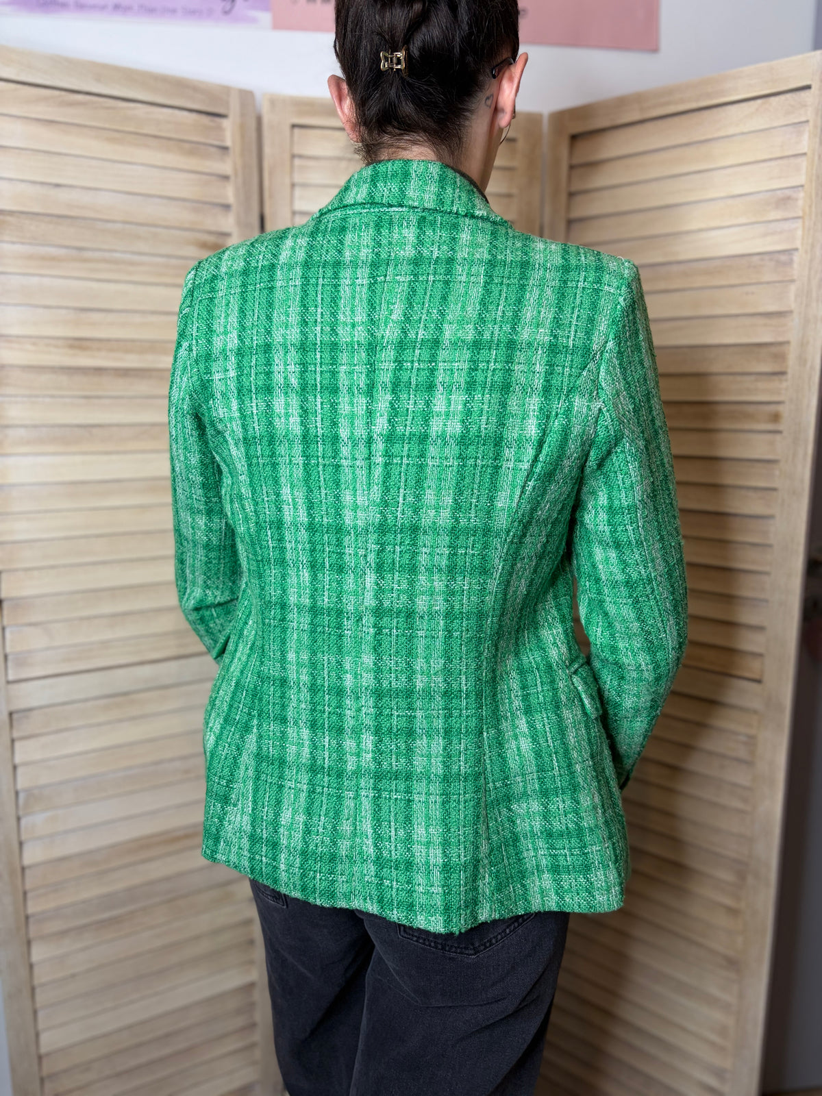 🤍 Classy Green Blazer
