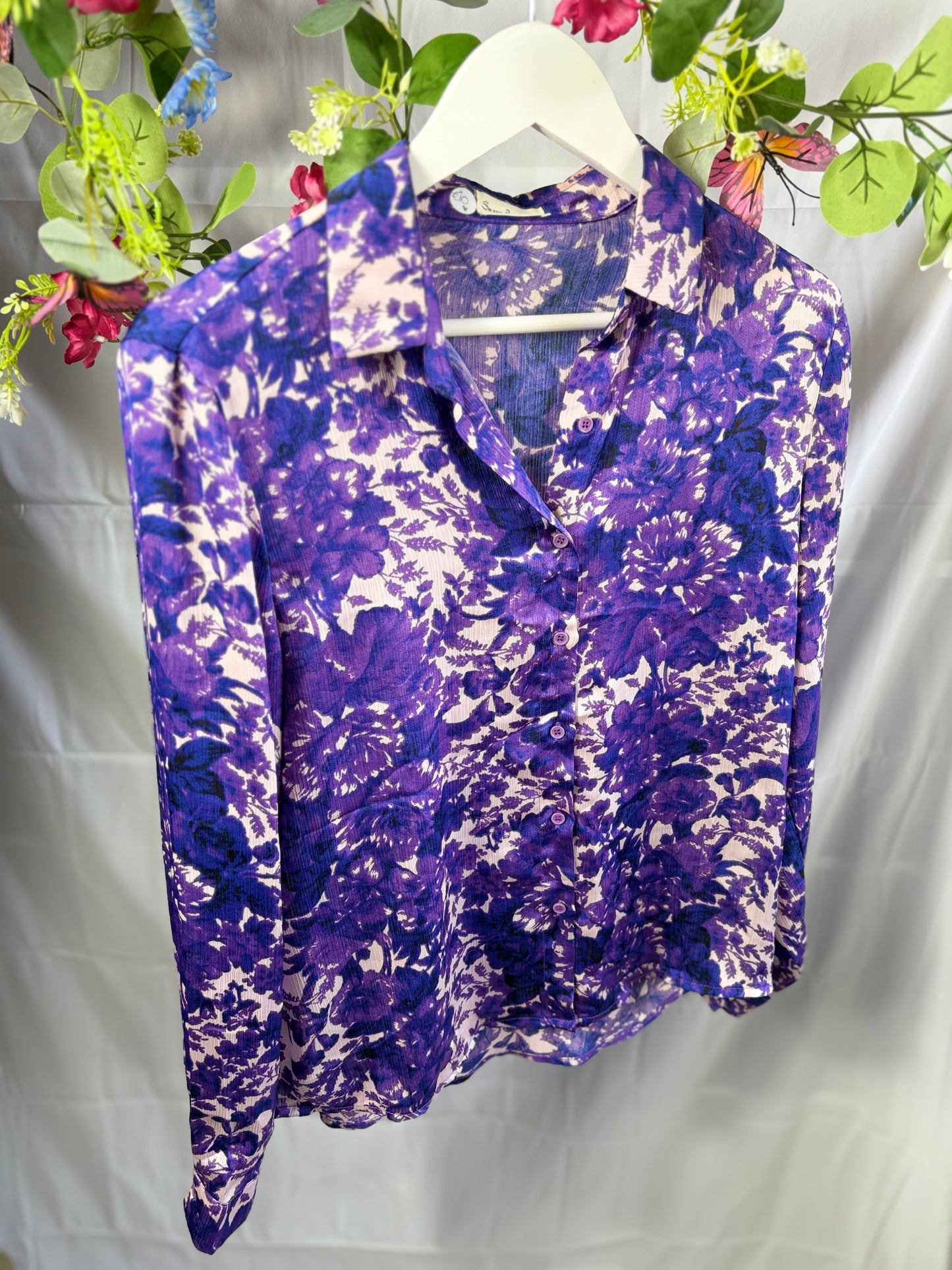 🤍The Purple Blouse - Suzzy Emily
