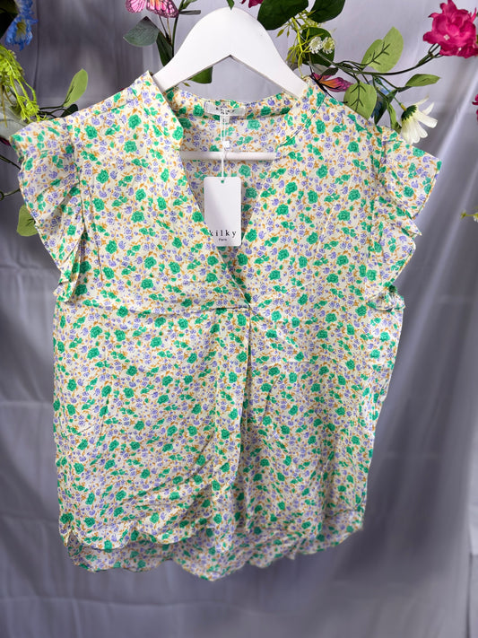 🤍Fleurige Bloemenblouse - Kilky