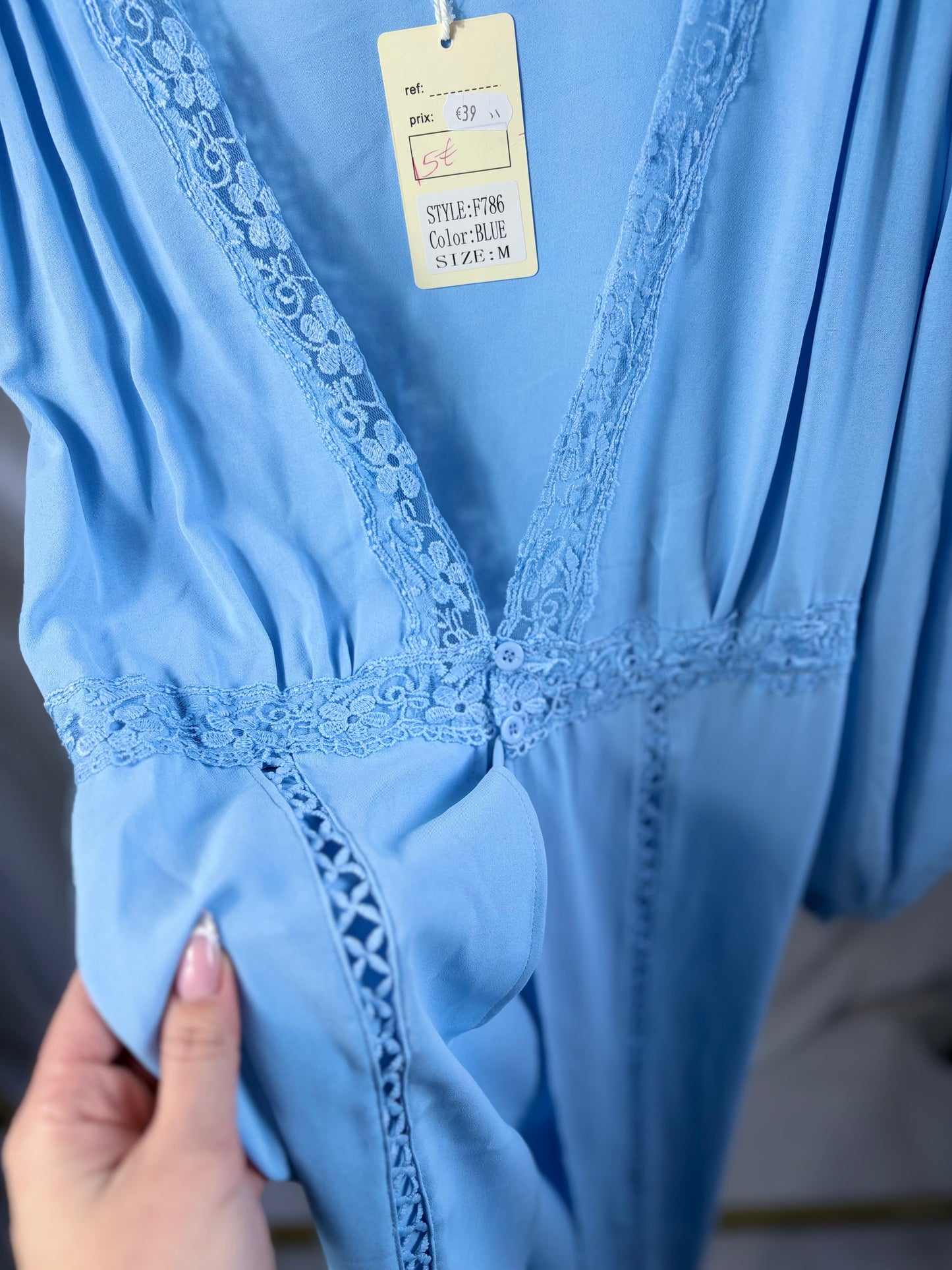 🤍Lichtblauwe Kimono  - Kooiook