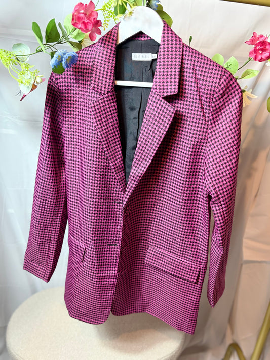 🤍Pink 'Hokjes' Blazer - Eight Paris
