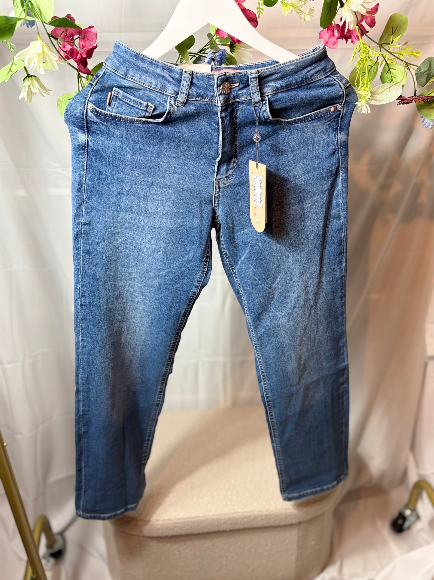 🤍Stretchy Blauwe Broek - Parami
