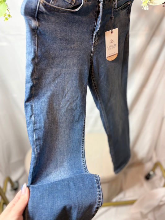 🤍Stretchy Blauwe Broek - Parami