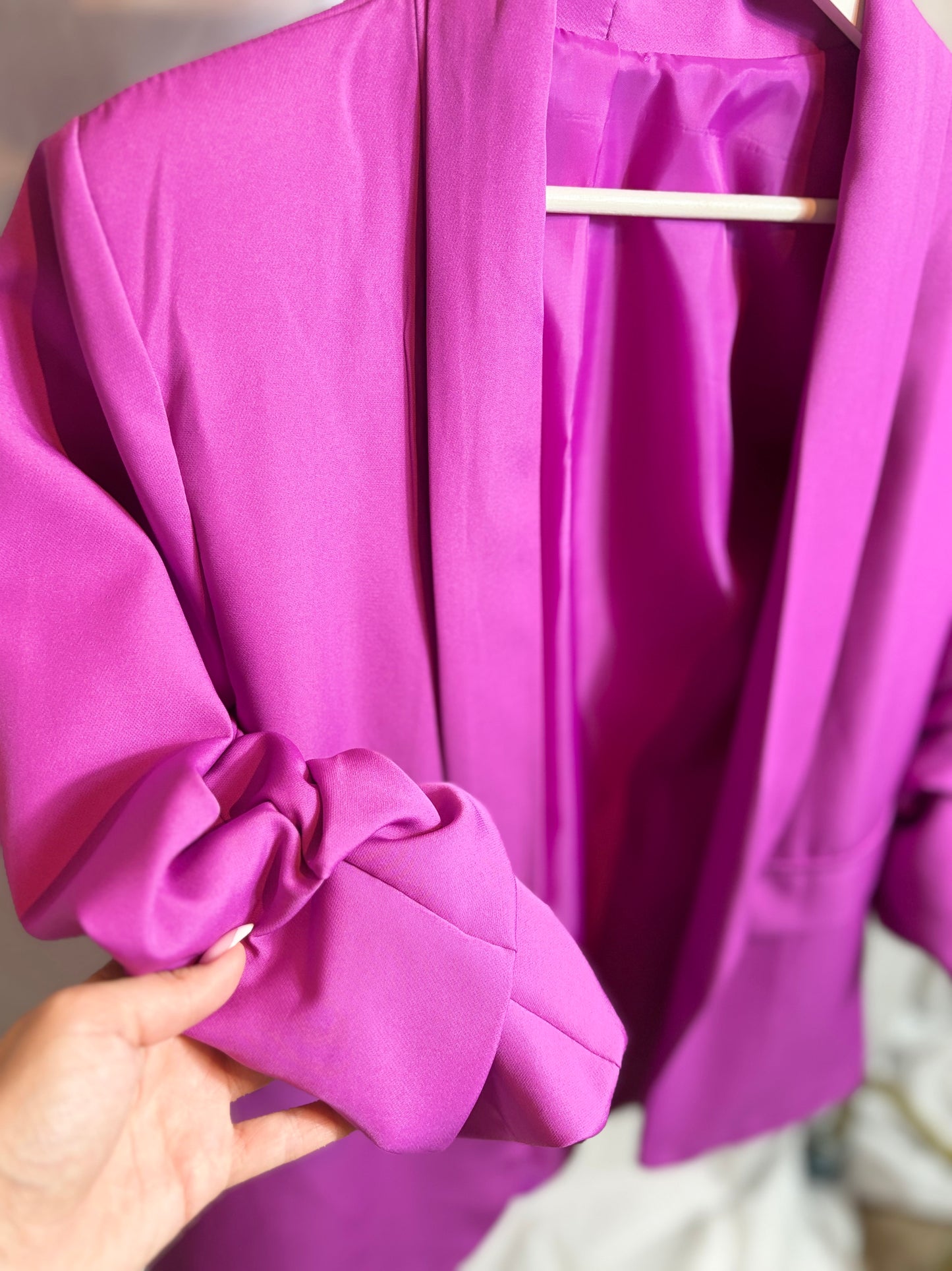 🤍Zwarte Pailletten Blazer - Gracieuse