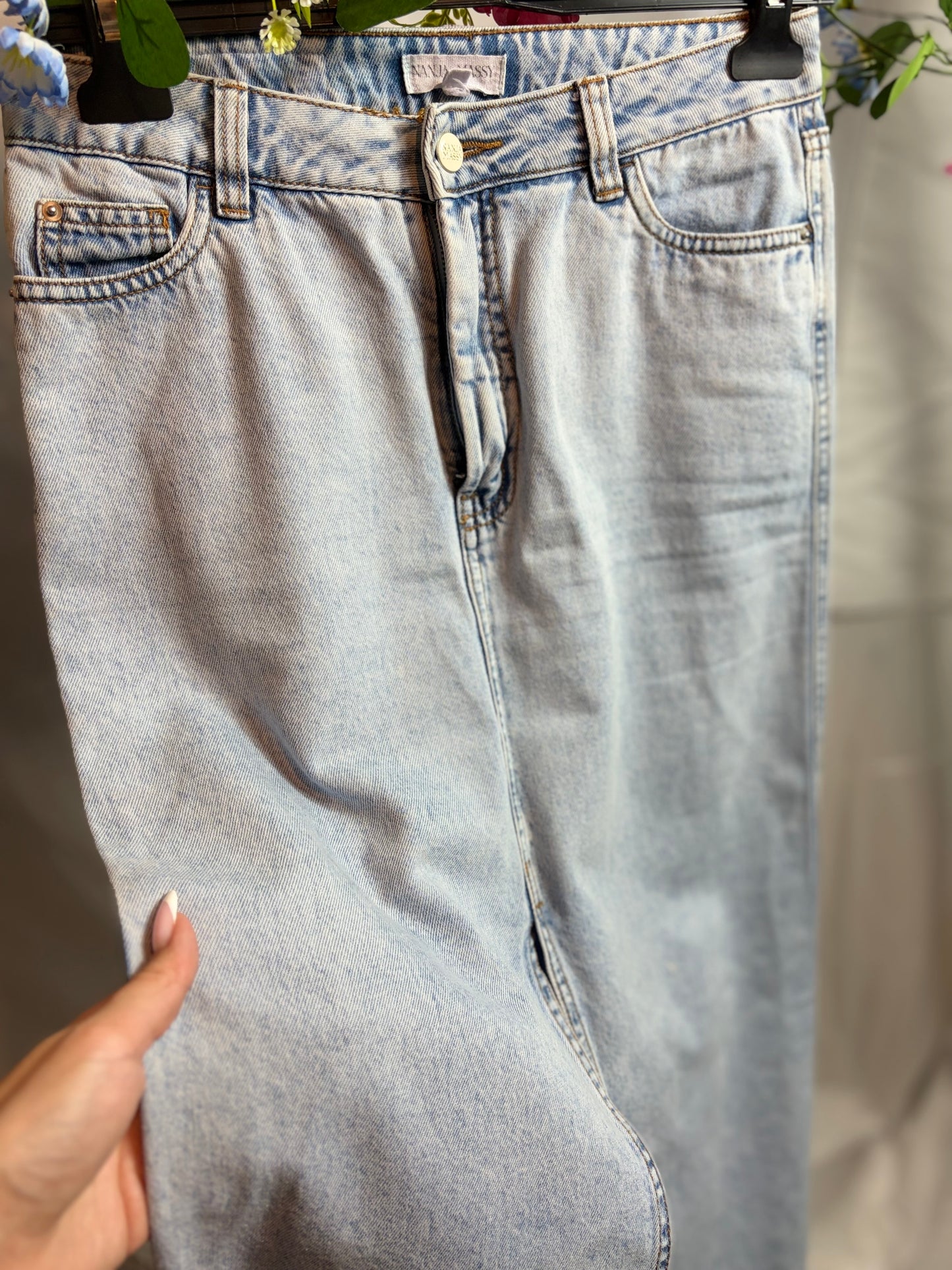 🤍Jeansrok Licht blauw - Nanja Massy