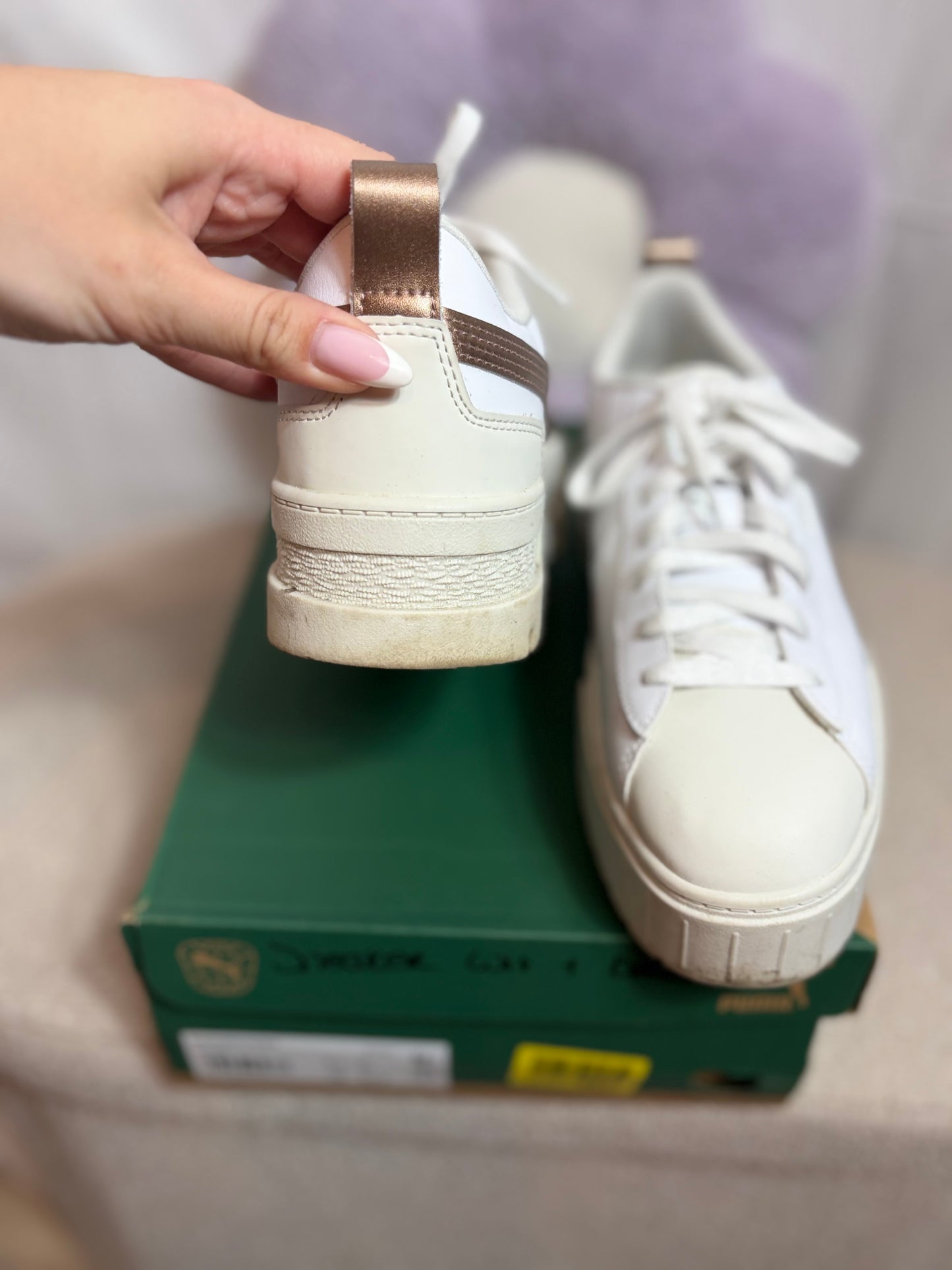 🤍Bruine Platform Sneaker - Puma
