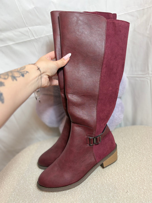 🤍Bordeaux Long Boots