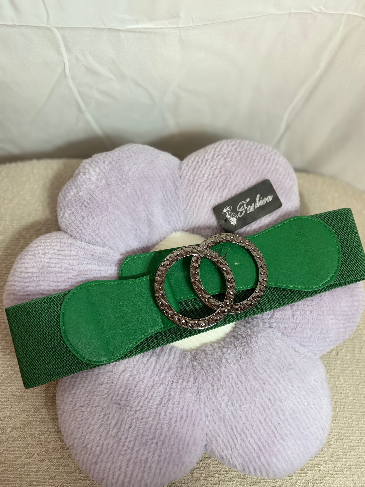 🤍Green Belt With Grey Strap - 78CM