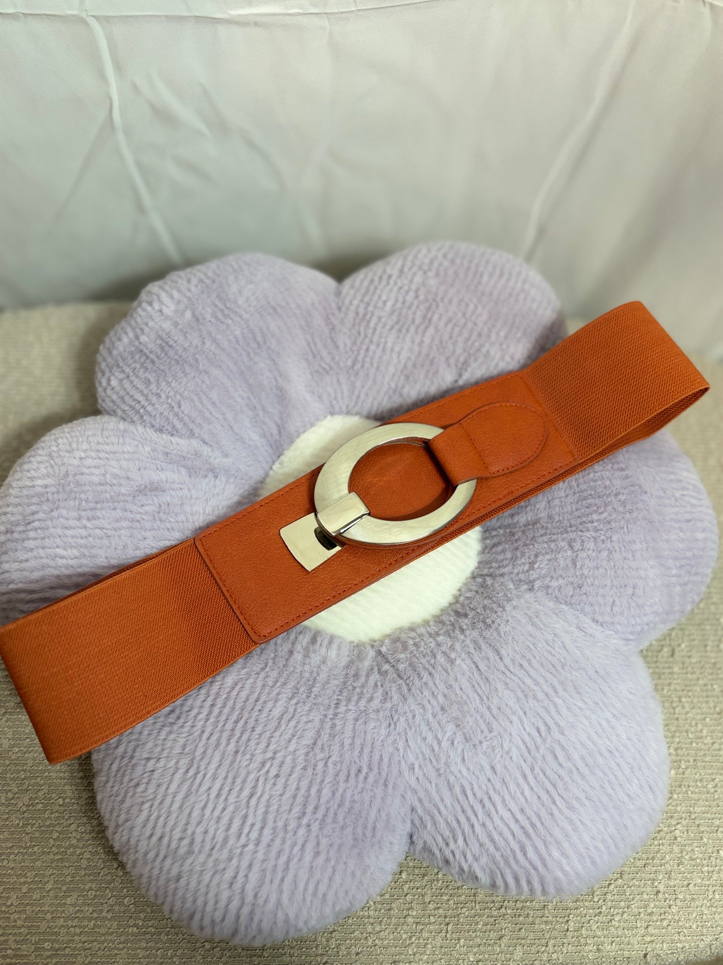 🤍Roest Belt With Silver Strap - 80CM