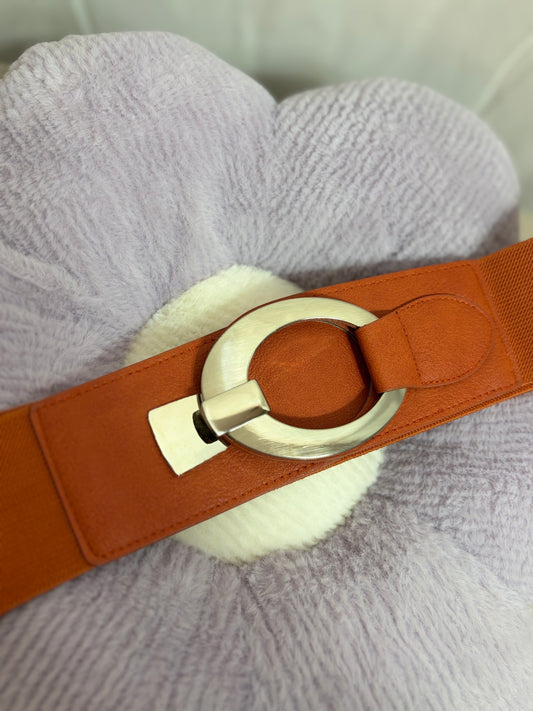 🤍Roest Belt With Silver Strap - 80CM