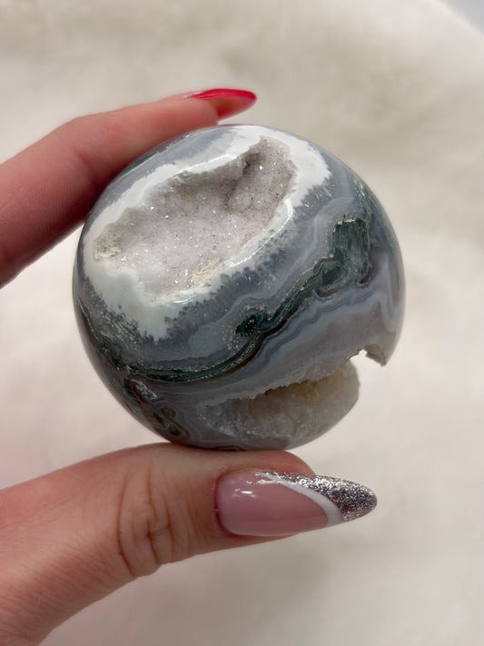 💜Mosagaat Prachtige Druzzy/Pacman Bol