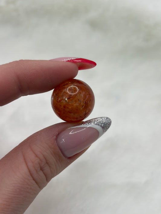 💜Bolletje Fire Quartz - 1,5cm